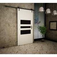Istabas bīdāmās durvis RETRO I - Loft, balts